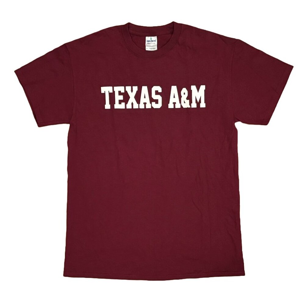 Texas A&M University Gildan Tee Shirt, Medium